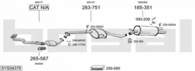 BOSAL sys04378 -