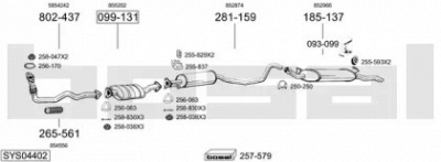 BOSAL sys04402 -