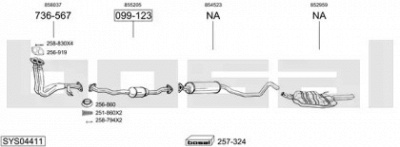 BOSAL sys04411 -