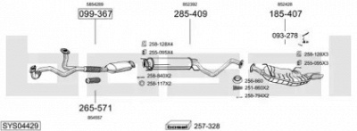 BOSAL sys04429 -  