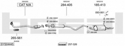 BOSAL sys04445 -  