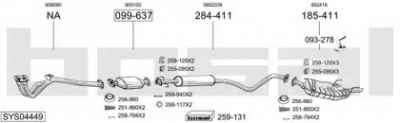 BOSAL sys04449 -