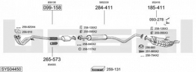 BOSAL sys04450 -