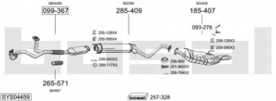 BOSAL sys04459 -  