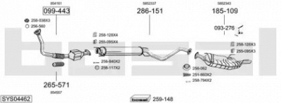 BOSAL sys04462 -  