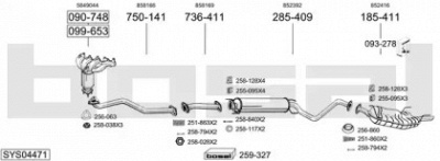BOSAL sys04471 -