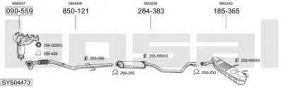 BOSAL sys04473 -
