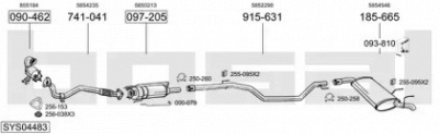 BOSAL sys04483 -  