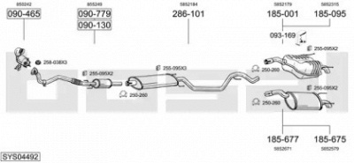 BOSAL sys04492 -