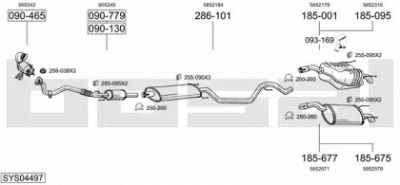 BOSAL sys04497 -