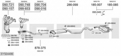 BOSAL sys04499 -