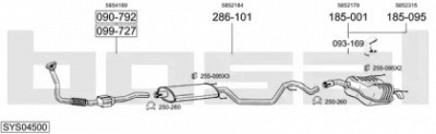 BOSAL sys04500 -