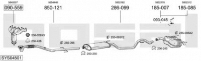 BOSAL sys04501 -