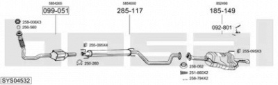 BOSAL sys04532 -