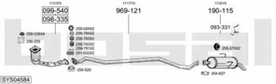 BOSAL sys04584 -