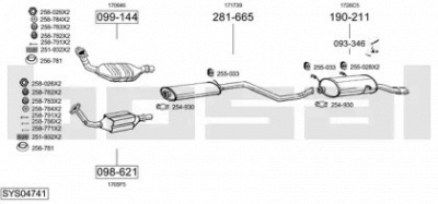 BOSAL sys04741 -  