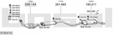 BOSAL sys04742 -