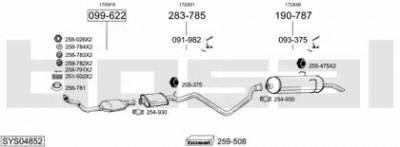 BOSAL sys04852 -  