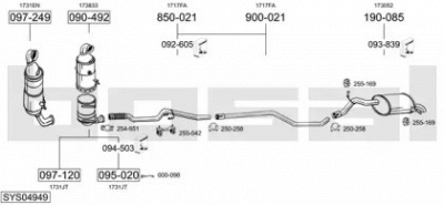 BOSAL sys04949 -