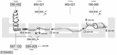 BOSAL sys04953 -