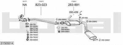BOSAL sys05014 -