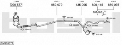 BOSAL sys05071 -  