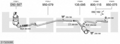 BOSAL sys05088 -