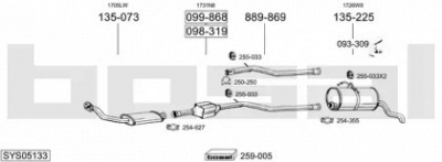 BOSAL sys05133 -