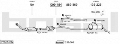 BOSAL sys05135 -