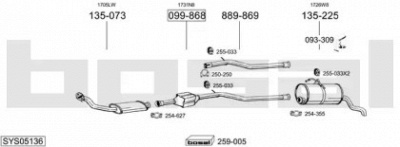 BOSAL sys05136 -