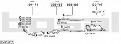 BOSAL sys05137 -