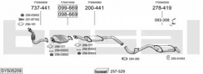 BOSAL sys05209 -  