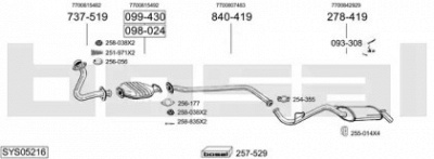 BOSAL sys05216 -  
