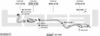 BOSAL sys05217 -  