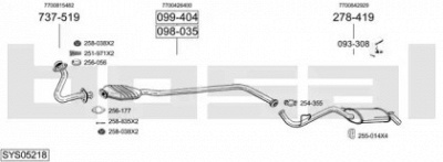 BOSAL sys05218 -