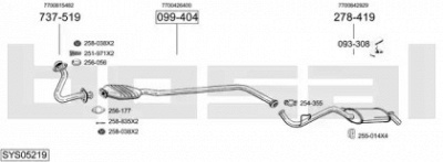 BOSAL sys05219 -
