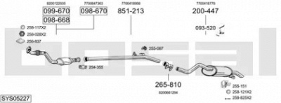 BOSAL sys05227 -  