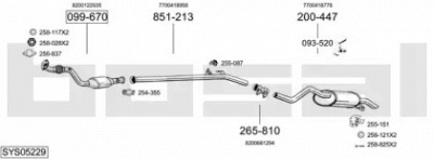 BOSAL sys05229 -  