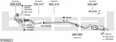 BOSAL sys05231 -  