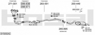 BOSAL sys05242 -  