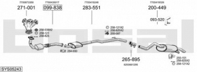 BOSAL sys05243 -