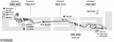 BOSAL sys05246 -  