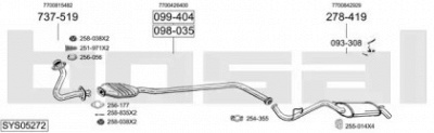BOSAL sys05272 -  