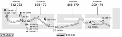 BOSAL sys05276 -  