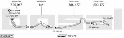 BOSAL sys05278 -  