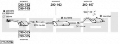 BOSAL sys05286 -  