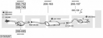 BOSAL sys05287 -  