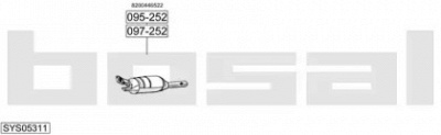 BOSAL sys05311 -  