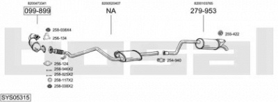 BOSAL sys05315 -  