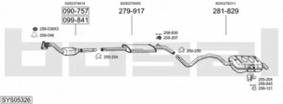 BOSAL sys05326 -  
